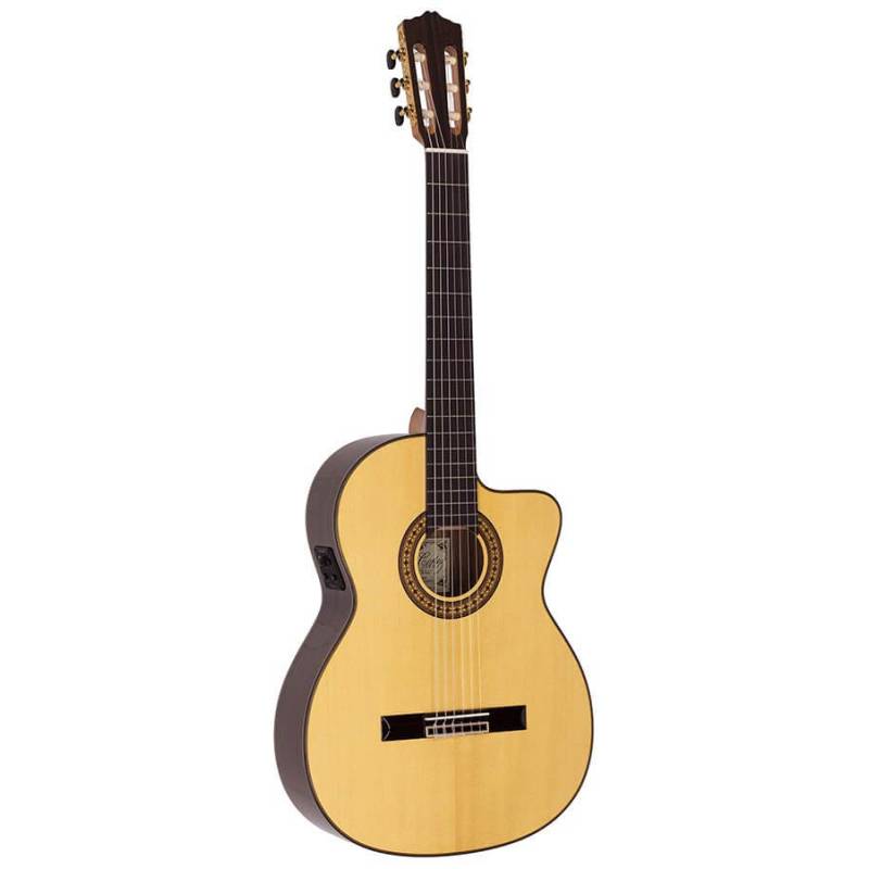 Klasická kytara Salvador Cortez Solid Top Concert CS-60CE - 1