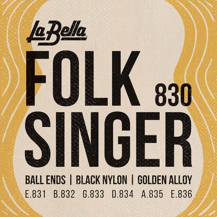 Struny na klasickou kytaru LaBella Folk Singer L-830