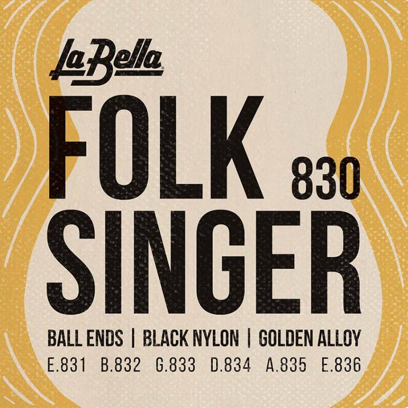 Struny na klasickou kytaru LaBella Folk Singer L-830 - 1