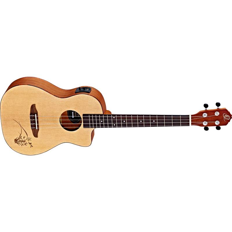 Elektroakustické ukulele Ortega RU5CE-BA - 1