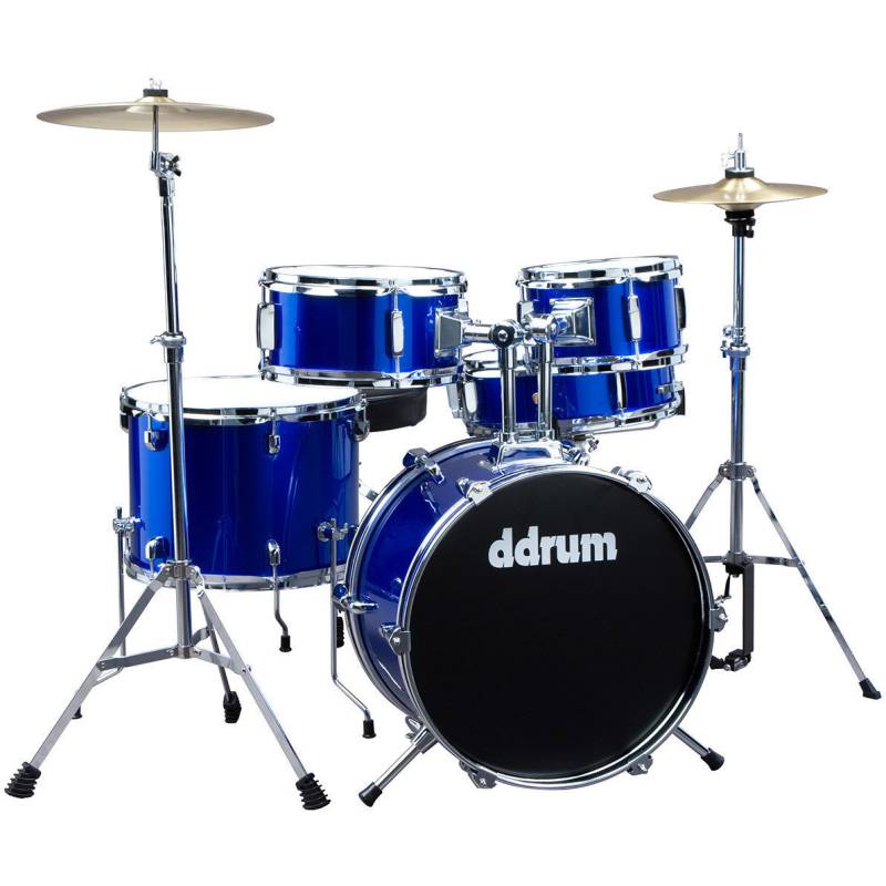 5-dílná bicí souprava pro děti DDRUM D1 Junior Drum Set 5pc - Police Blue - 1
