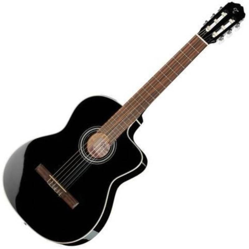 Elektroakustická klasická kytara 4/4 Takamine GC1CE-BLK - 1