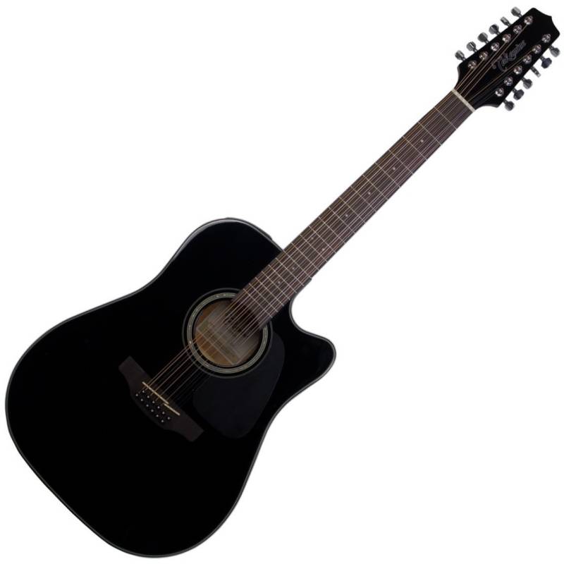 Elektroakustická 12-strunná kytara Takamine GD30CE-12BLK - 1