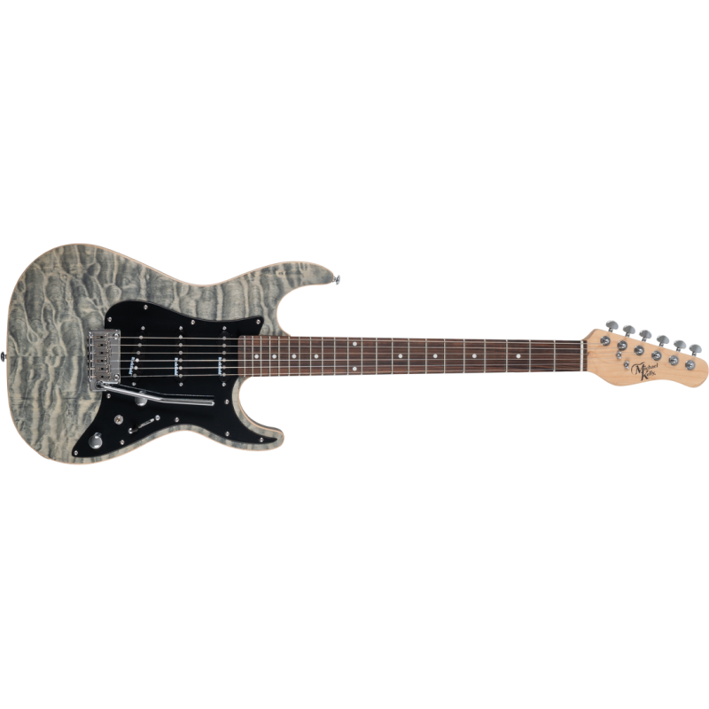 Elektrická kytara Michael Kelly 60 S1 Custom Collection Black Wash - 1
