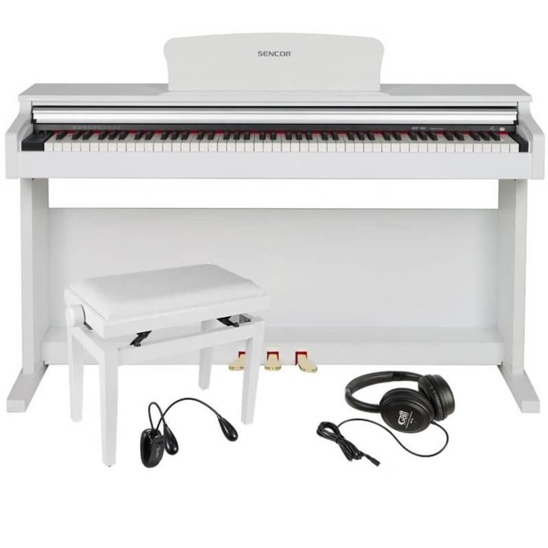 Digitální piano - set Sencor SDP200-WH SET - 1