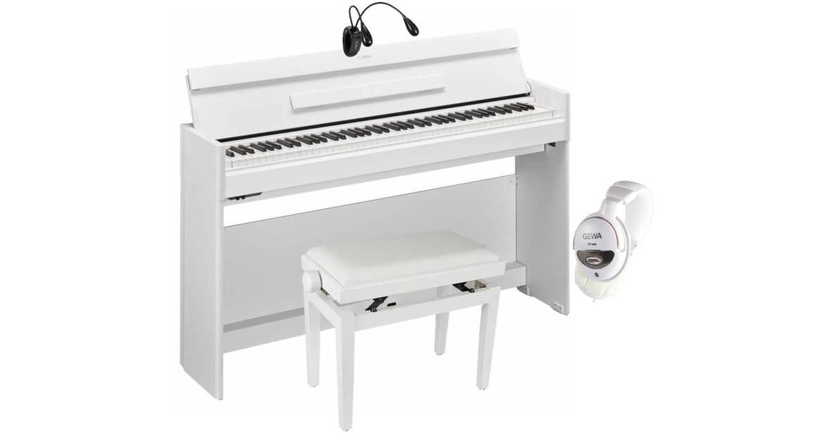 Digitální piano - set Yamaha YDP-S54WH/SET2 | Augustinus.cz