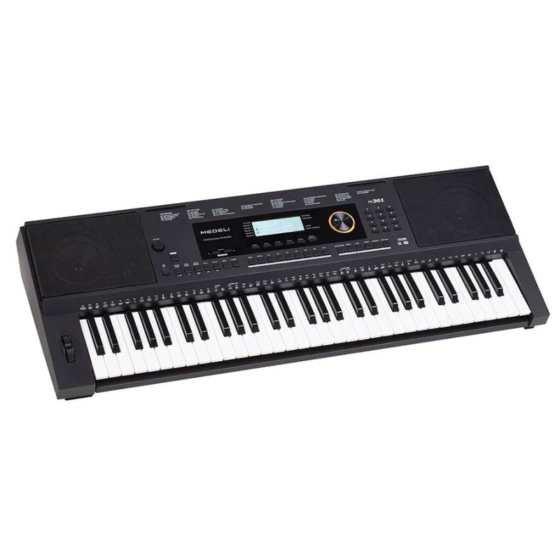 Přenosný elektrický keyboard - rozbalený kus Medeli M361/B - rozbalený kus - 1