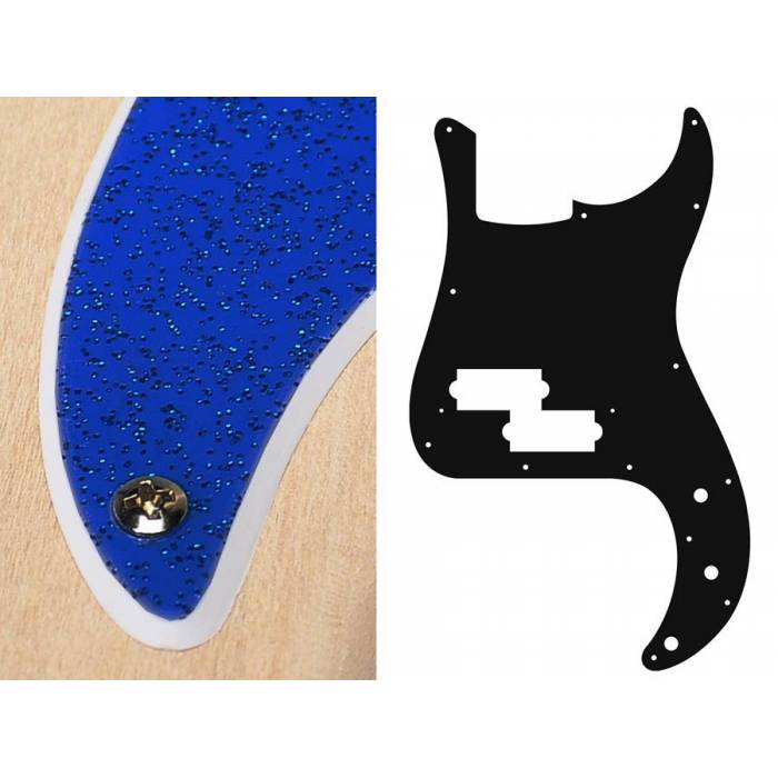 Pickguard Puncher bass Boston PB-215-SBU