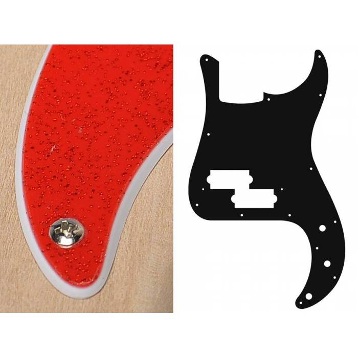 Pickguard Puncher bass Boston PB-215-SRD