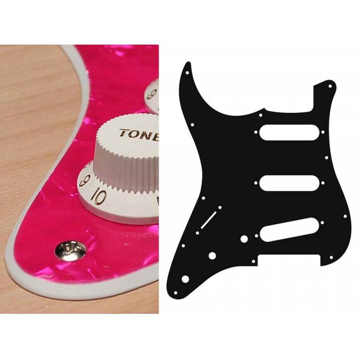 Pickguard Stallion SSS Boston SL-213-PP