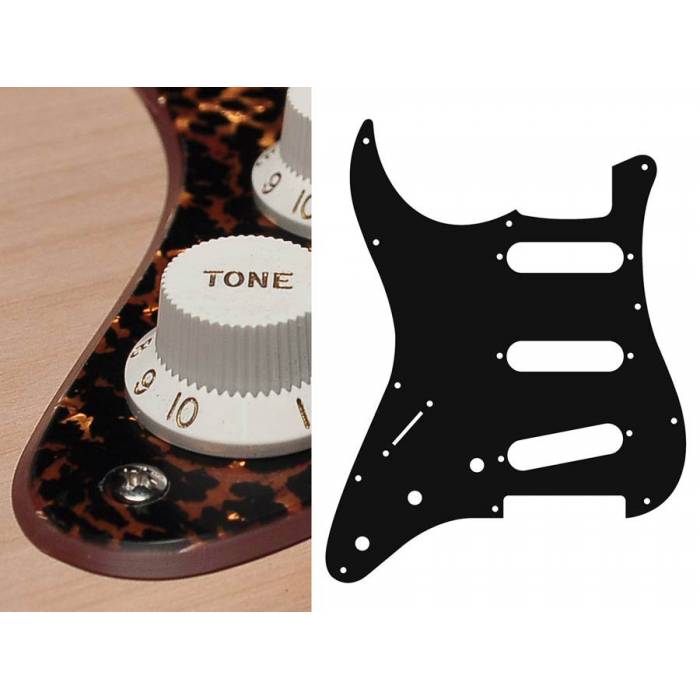 Pickguard Stallion SSS Boston SL-213-RBP