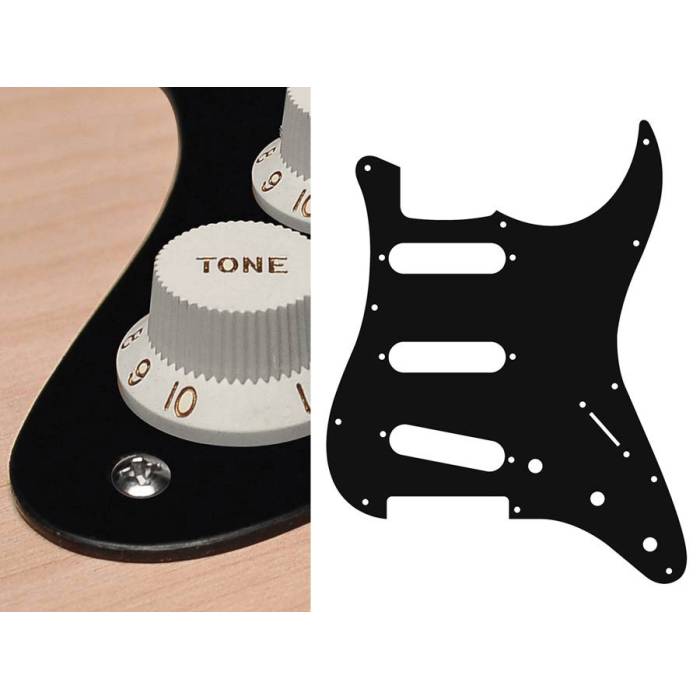 Pickguard Stallion SSS Boston ST-113-BM