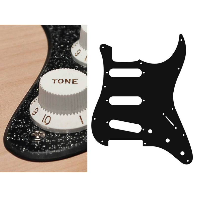 Pickguard Stallion SSS Boston ST-213-SBK - 1