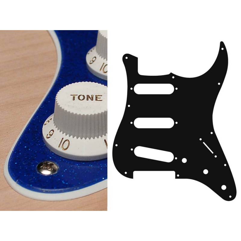 Pickguard Stallion SSS Boston ST-213-SBU - 1