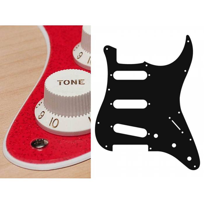 Pickguard Stallion SSS Boston ST-213-SRD