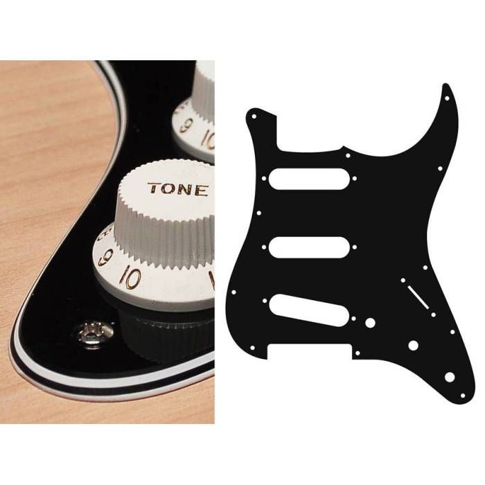 Pickguard Stallion SSS Boston ST-413-B