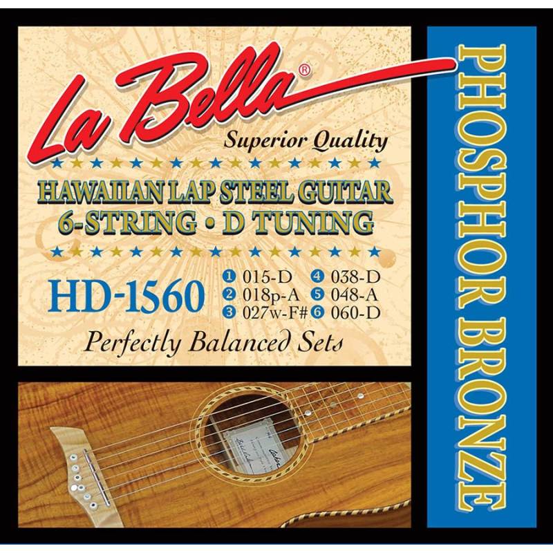 Struny na kytaru LaBella Lap Steel Guitar L-HD-1560 - 1