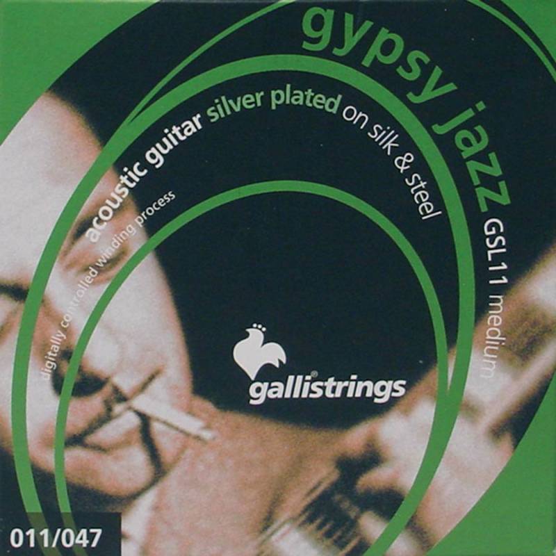 Struny na akustickou kytaru Galli Gypsy Jazz GSL-11 - 1