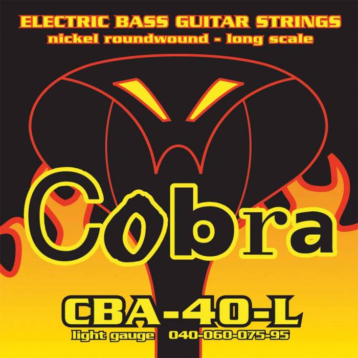 Struny na baskytaru Cobra CBA-40-L