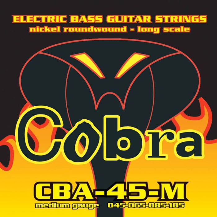 Struny na baskytaru Cobra CBA-45-M