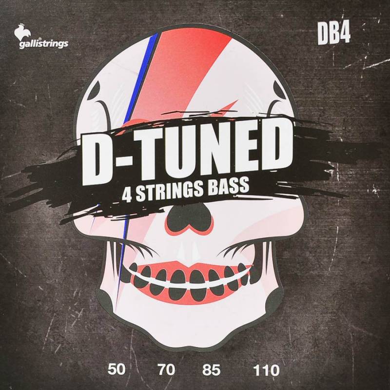 Struny na baskytaru Galli D-Tuned DB-4 - 1