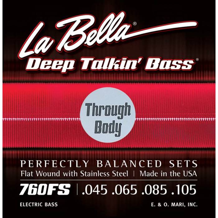 Struny na elektrickou baskytaru LaBella Deep Talkin' Bass L-760FSTB